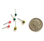 Stud Earrings | Tiny Lucite Set