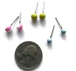 Stud Earrings | Tiny Lucite Set