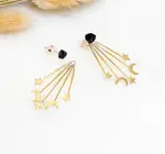 Earrings | Jacket | Galaxy Tourmaline