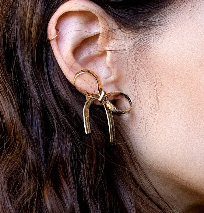 Earrings | Stud Bow