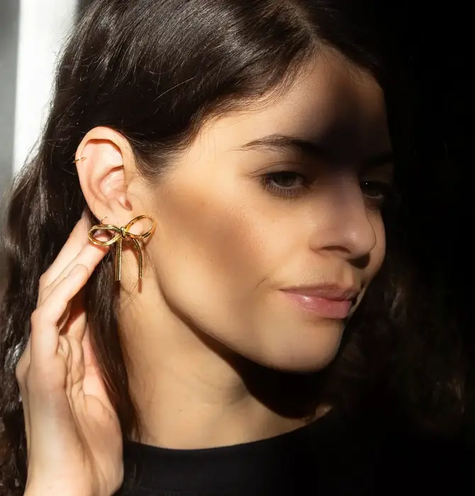 Earrings | Stud Bow