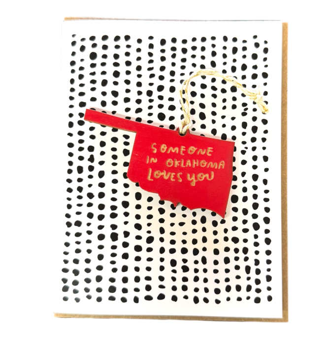 Ornament + Card | Someone in OK Loves You