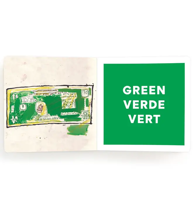 Board Book | Basquiat Colors