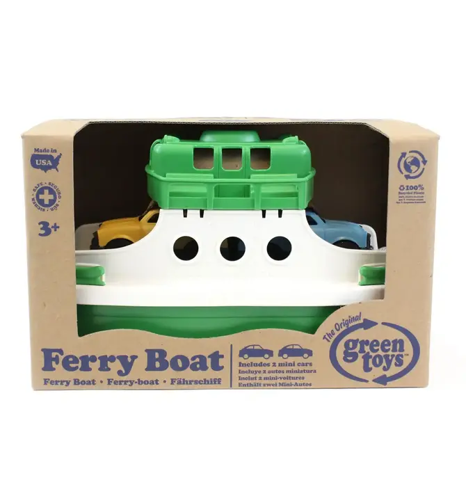 Toy | Ferry Boat | Green/White