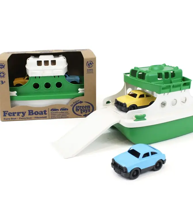 Toy | Ferry Boat | Green/White