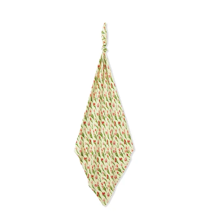 Blanket | Swaddle | Bamboo Muslin | Tulip