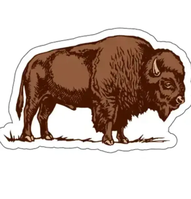 Sticker | Vinyl | Bison/Buffalo