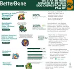 Dog Toy | Betterbone Soft Durable | Beef Flavor