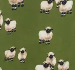 Burp Cloths | Bamboo Muslin | Two-Piece | Valais Sheep
