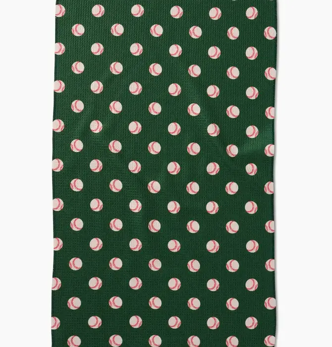 Tea Towel | Microfiber | Play Ball Baseball