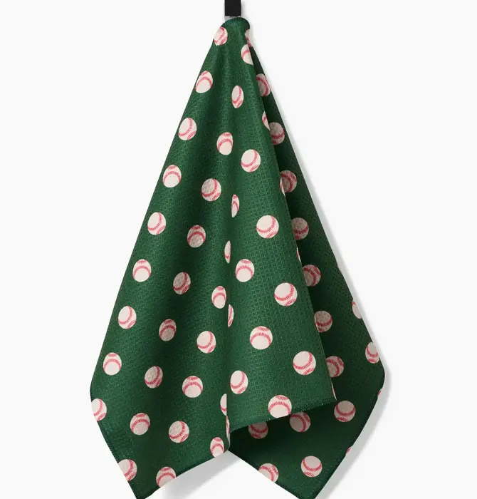 Tea Towel | Microfiber | Play Ball Baseball