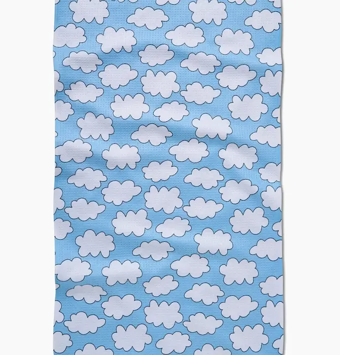 Tea Towel | Microfiber | Silver Linings Clouds