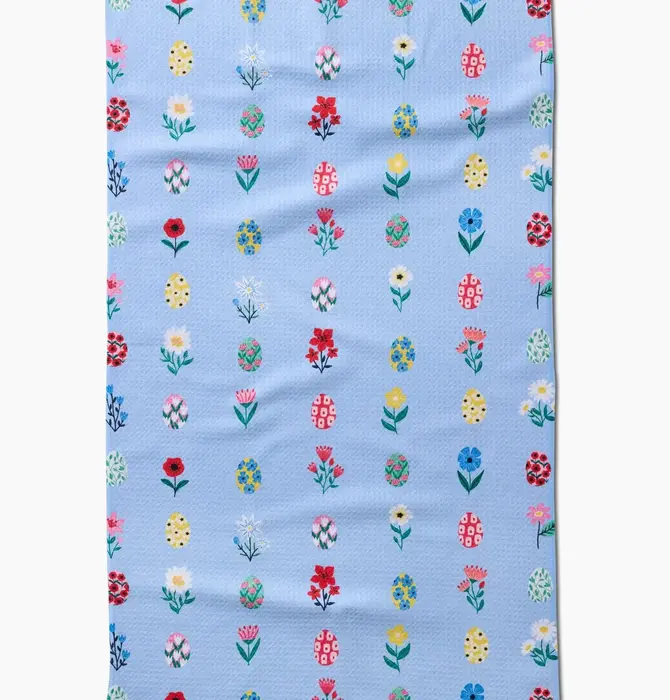 Tea Towel | Microfiber | Spring Wildflowers