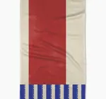 Tea Towel | Microfiber | Striped Heart Red