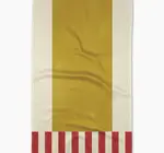 Tea Towel | Microfiber | Striped Heart Yellow