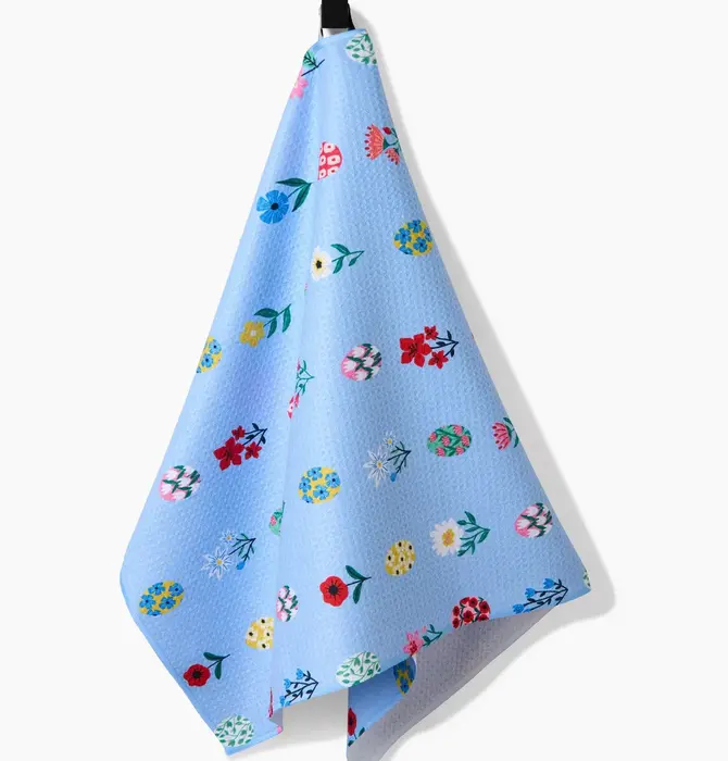 Tea Towel | Microfiber | Spring Wildflowers