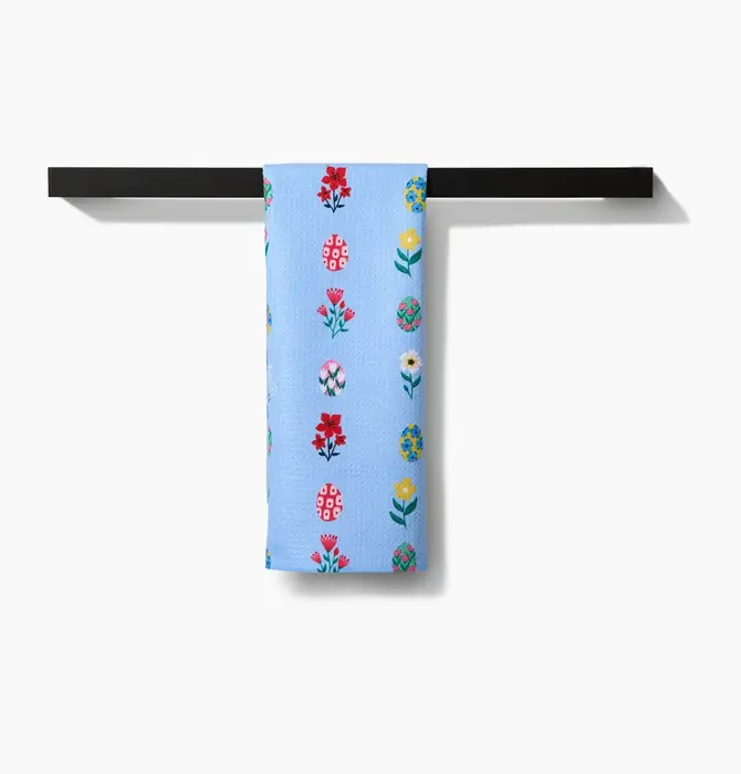 Tea Towel | Microfiber | Spring Wildflowers