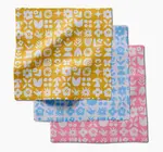 Dishcloth Set | Microfiber | Scandi Spring Pink/Blue/Yellow