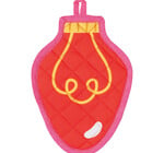 Potholder | "Glow" Light Bulb