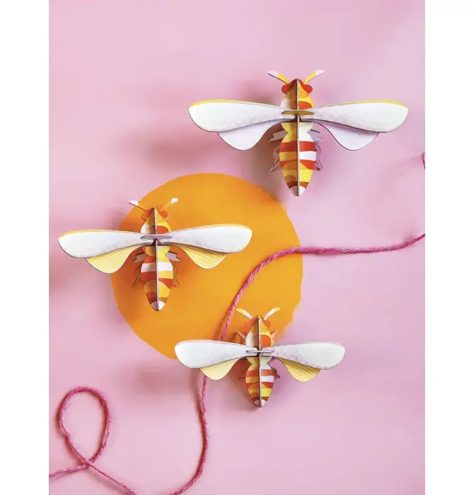 3D Honey Bees Puzzle | Set of 3