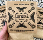 Seed "Love Bombs" Organic | Native Oklahoma Wildflower | 50-Pack