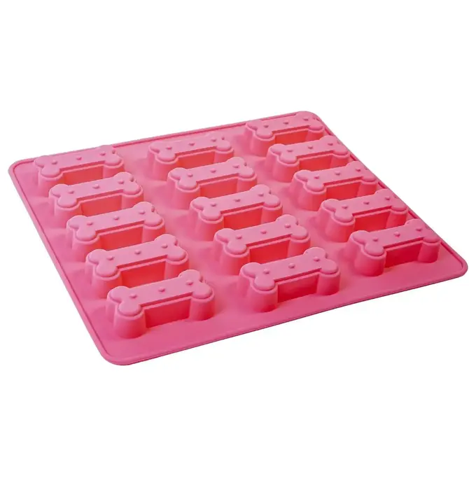 Baking Dog Treat Tray | Bone Shape | Silicone