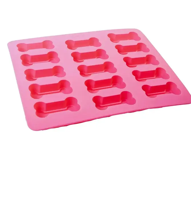 Baking Dog Treat Tray | Bone Shape | Silicone