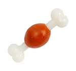 Dog Chew Toy | Beef Flavored  | Natural Rubber + Nylon | Small Breed