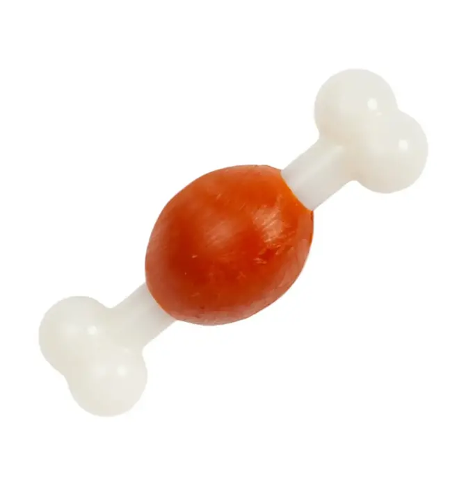 Dog Chew Toy | Beef Flavored  | Natural Rubber + Nylon | Small Breed