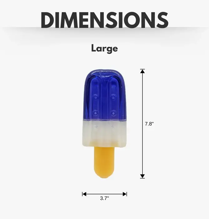 Dog Chew Toy | Freezable Popsicle