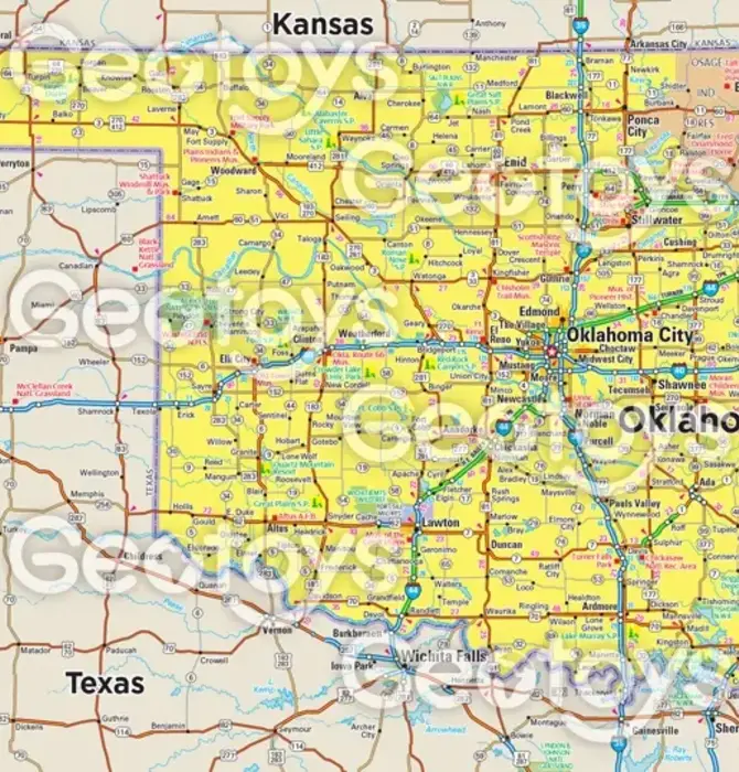 Puzzle | 70-Piece Mini | Oklahoma