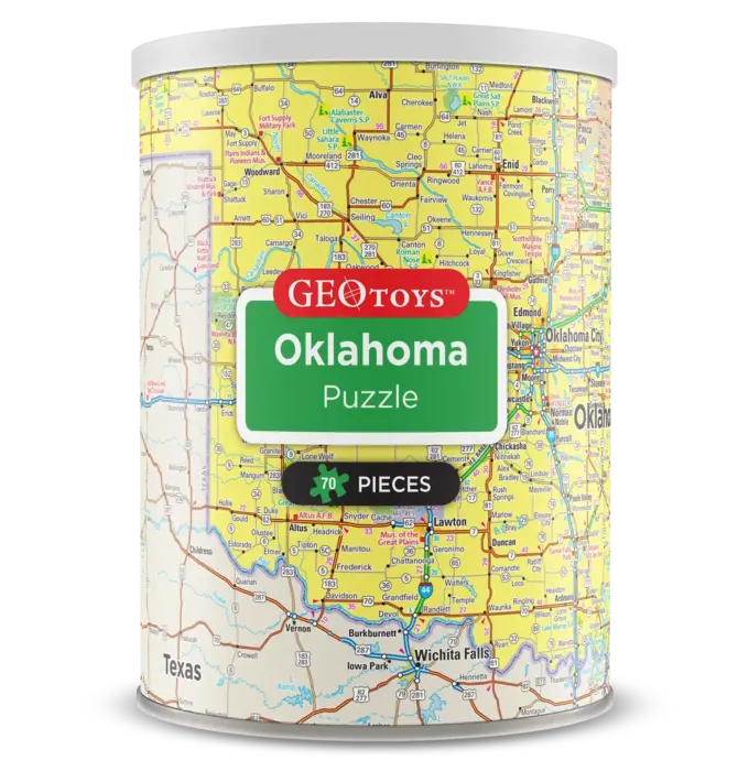 Puzzle | 70-Piece Mini | Oklahoma