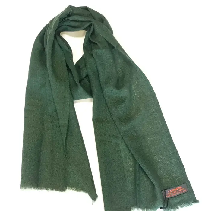 Muffler + Scarf | Cashmere Gauze | Seaweed