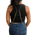 Body Chain | Beaded Brass