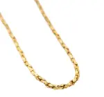Necklace | Brass C-Link Chain 20"