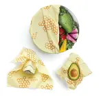 Bees Wrap | Honeycomb Print | 3-Pack Assorted