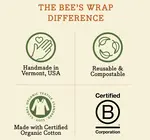 Bees Wrap | Honeycomb Print | 3-Pack Assorted