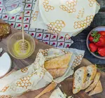 Bee's Wrap | Honeycomb Print | Bread