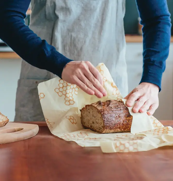 Bee's Wrap | Honeycomb Print | Bread