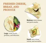 Bee's Wrap | Honeycomb Print | Bread