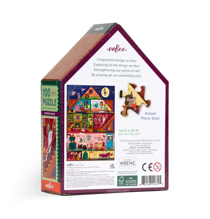 Puzzle | 100-Piece | Haunted House