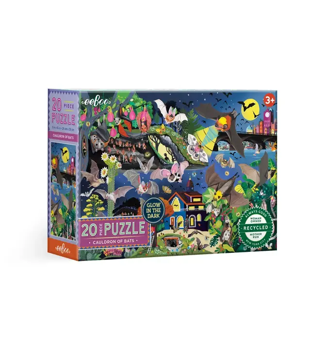 Puzzle | 20-Piece | Cauldron of Bats