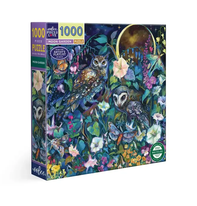 Puzzle | 1000-Piece | Moon Garden