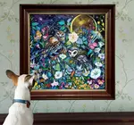 Puzzle | 1000-Piece | Moon Garden