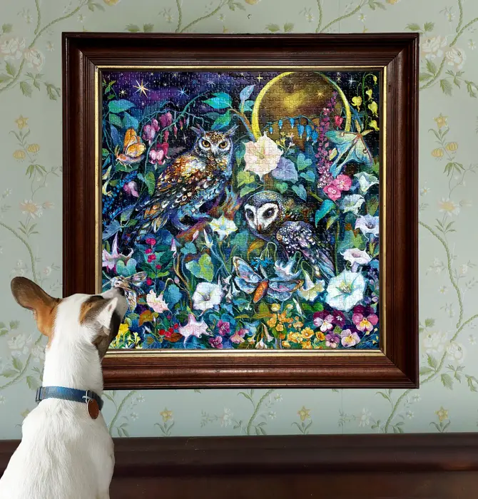 Puzzle | 1000-Piece | Moon Garden