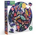 Puzzle | 500-Piece Round | Moths