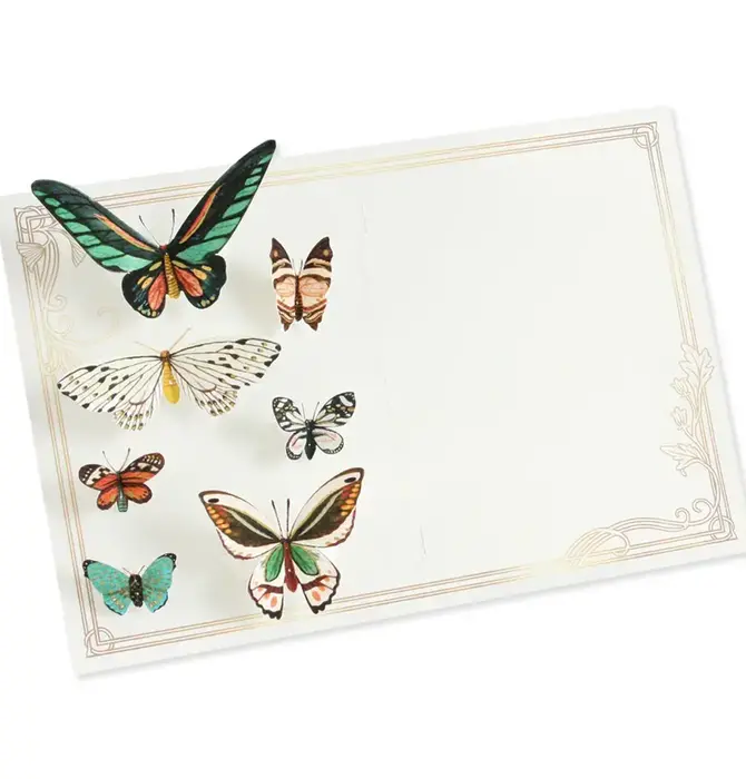 Card | 3D Pop-Up | Flutter Butterflies & Moths