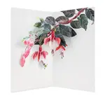 Card | 3D Pop-Up | Fuchsia