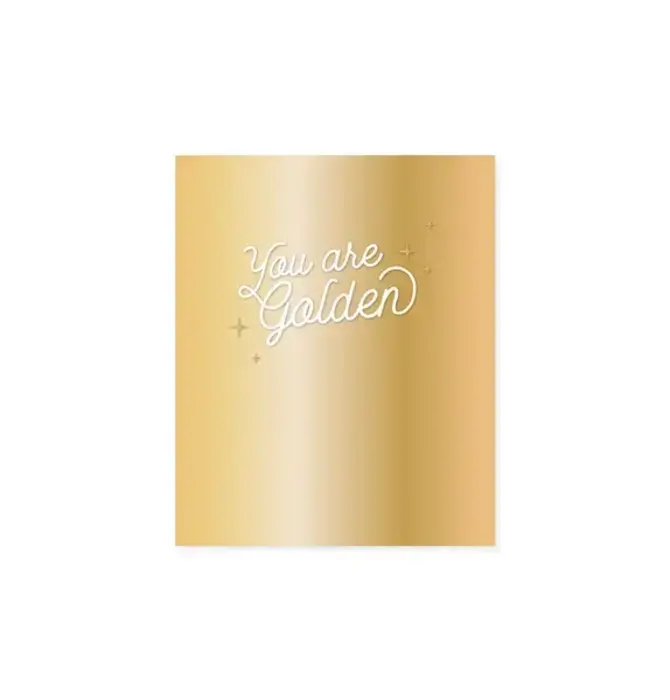 Card | 3D Pop-Up | You're Golden