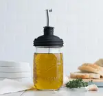 Pour Spout & Tap | Recap® Mason Jar | Black